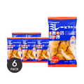 NOMURA Majime Millet Biscuits, Mild Sweet Salty Buttery Biscuits,4.58 oz*6【6 Pack】