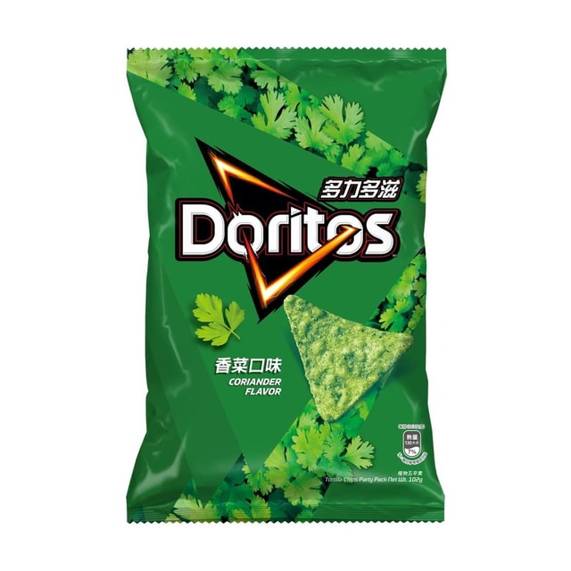 Doritos Corn Chips , Coriander Flavor, 3.6 oz