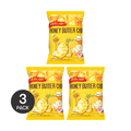 HAITAI Korean Honey Butter Potato Chips, 2.11 oz*3【3 Value Packs】