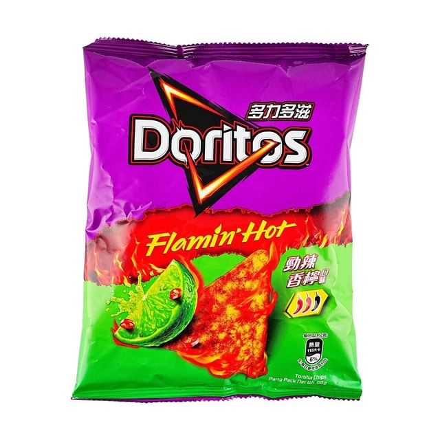 Doritos Corn Chips Spicy Lemon Flavor, 2.39 oz