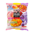 ORIHIRO Mixed Flavor Konjac Fruit Jelly - Peach, Mango & Purple Grape 24 Pieces* 0.7oz