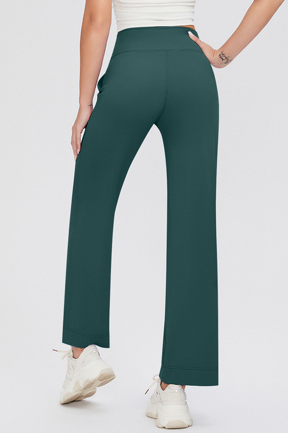 Basic Bae Full Size Drawstring High Waist Pants with Pockets