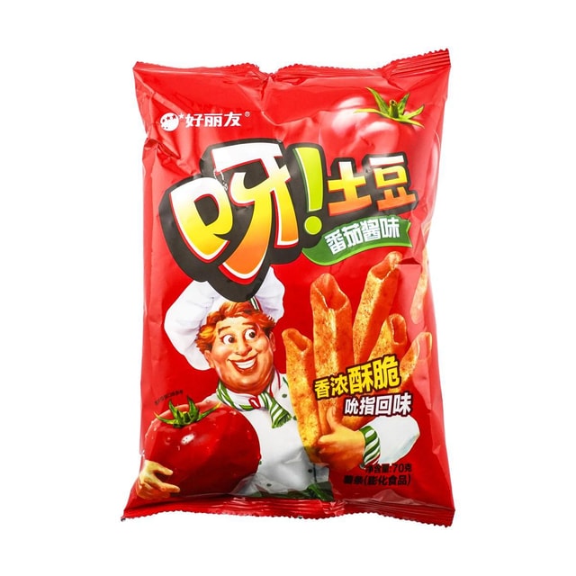 ORION.CN Potato Sticks Tomato Flavor, 2.47 oz