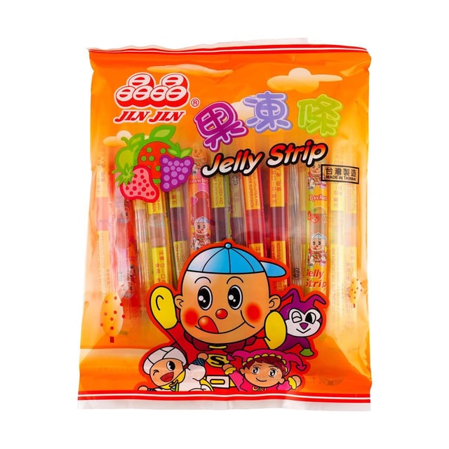 JINGJING Assorted Jelly Strip, 14.11 oz