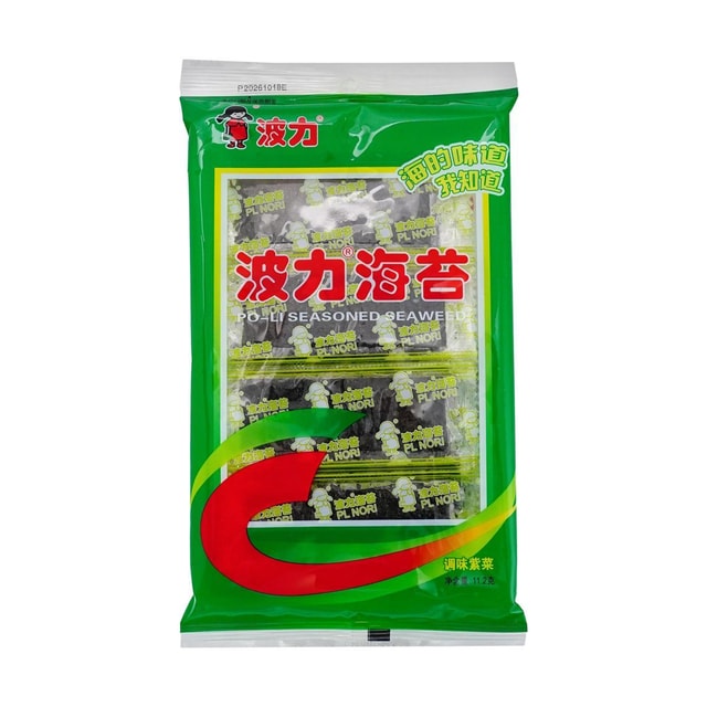 PO-LI FOODS Original Seaweed Snack, 0.39 oz