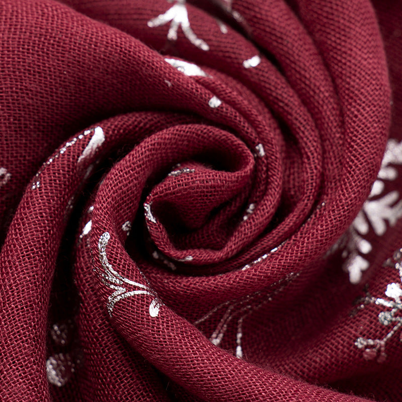 Christmas Element Polyester Scarf