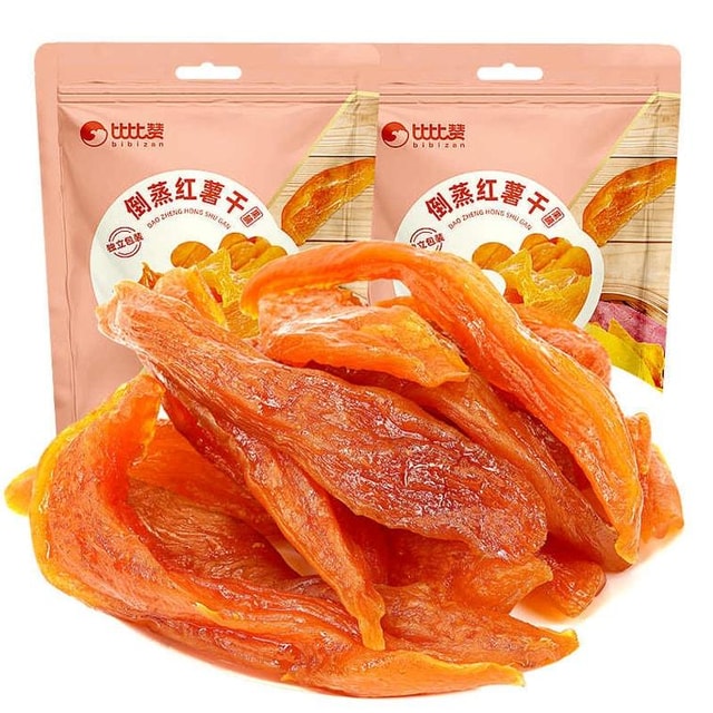 BiBiZan Steamed Sweet Potato Chips, 8.82 oz