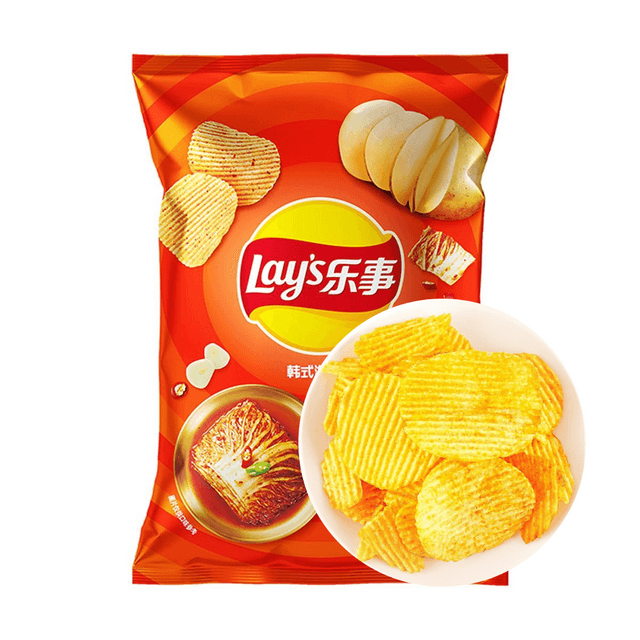 Lay's Potato Chips Korean Kimchi Flavor, 2.46 oz