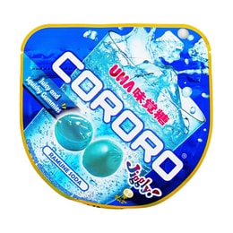 Mikakuto Cororo Fruit Juice Gummy Candy Shine Muscat Green Grape Flavor, 1.69 oz