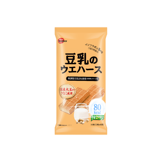 BOURBON Soybean Milk Flavored Wafer, 3.95 oz