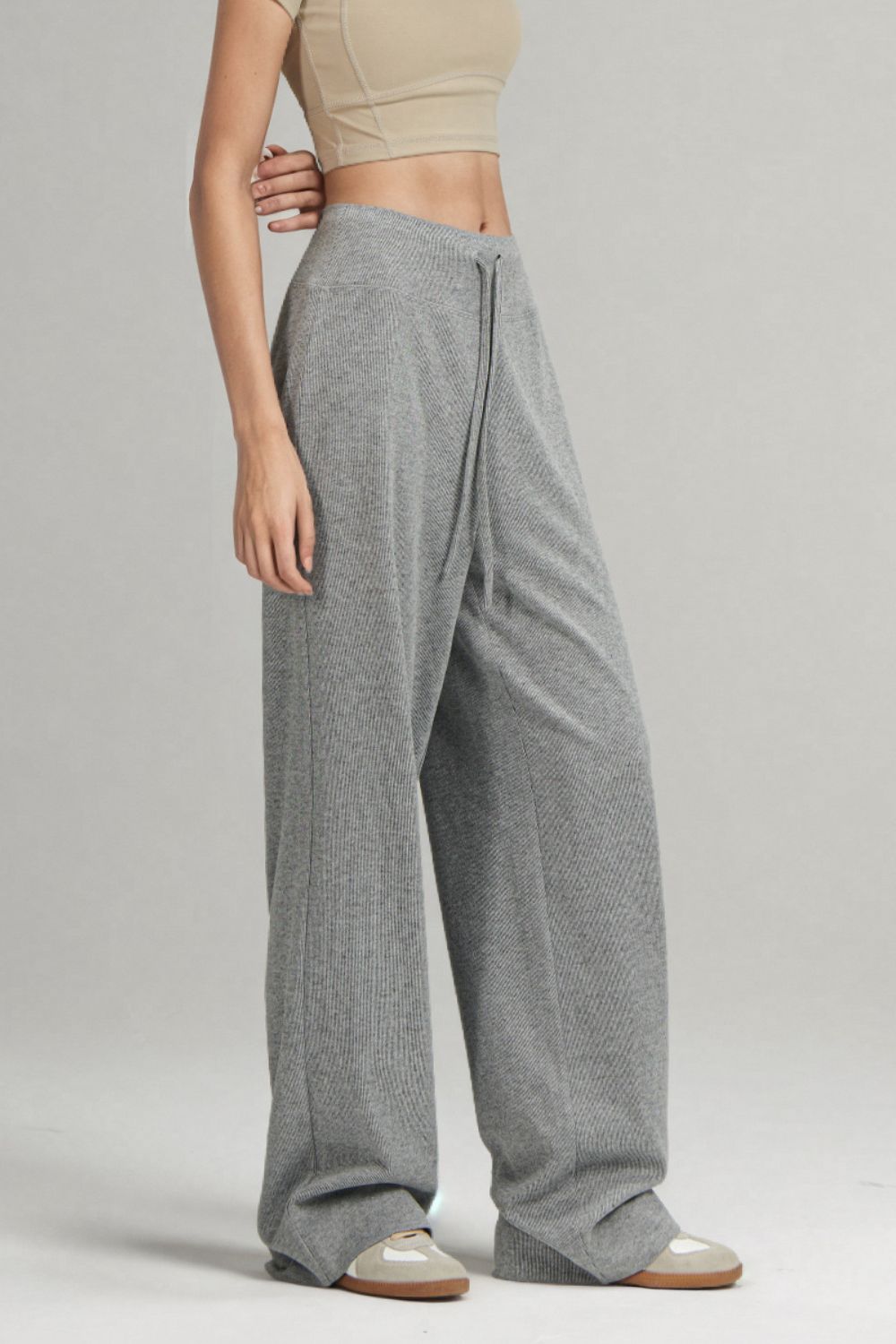 Basic Bae Drawstring Wide Leg Pants