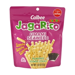 CALBEE JagaRico Potato Sticks Umami Seaweed Flavor, 1.83 oz